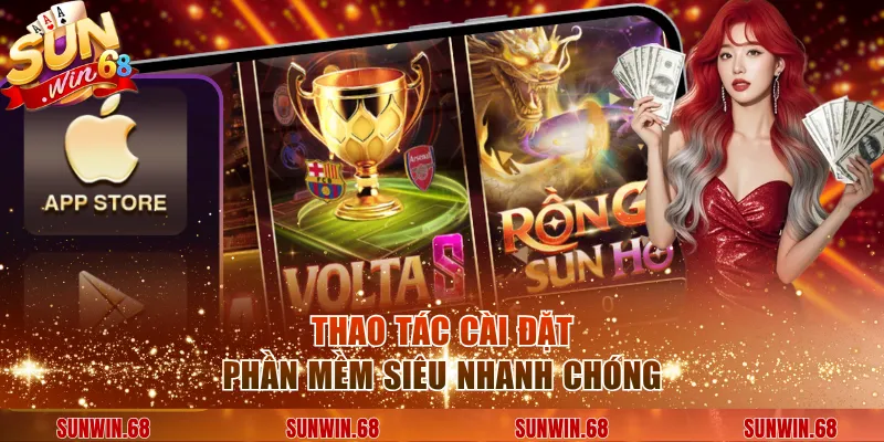 Thao tác cài đặt phần mềm siêu nhanh chóng